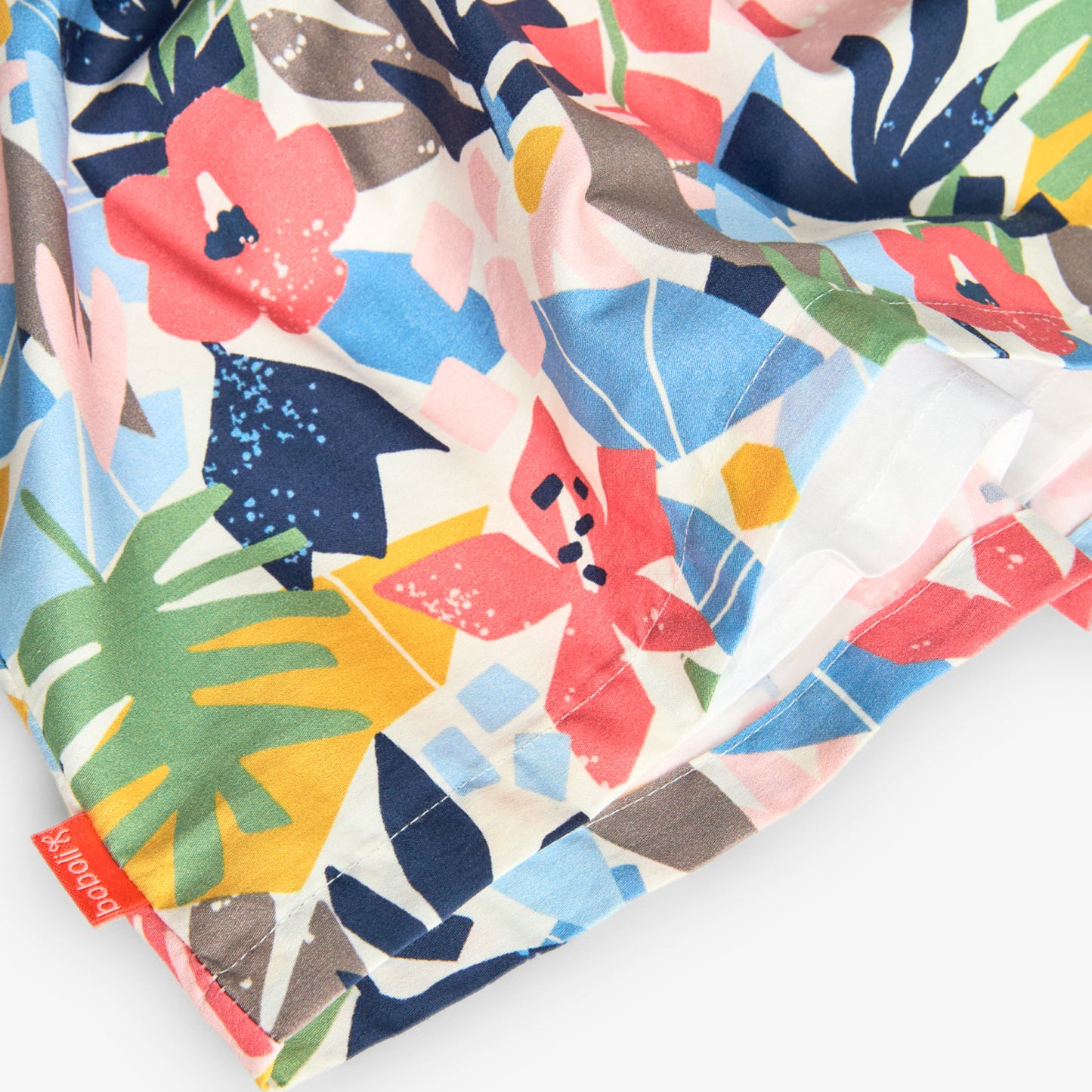 Vestido satén estampado flores para mini niña