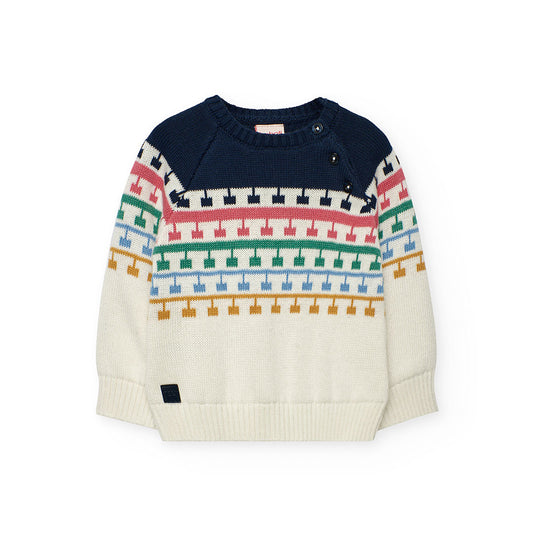 Suéter colores mini niña