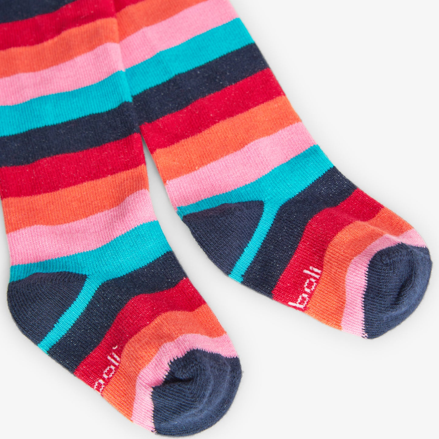 Vestido rojo de felpa con mallas de colores para mini niña