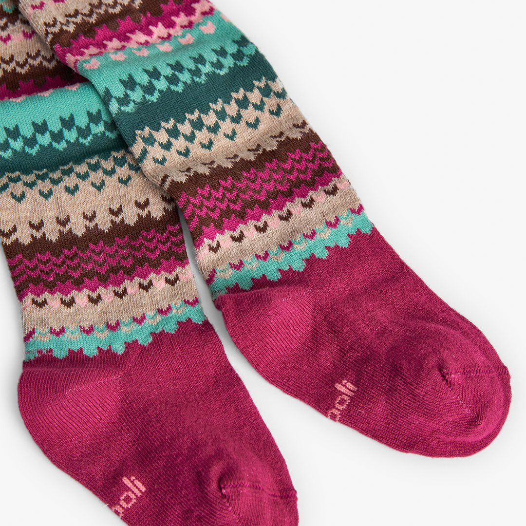 Vestido muselina con mallas mini niña