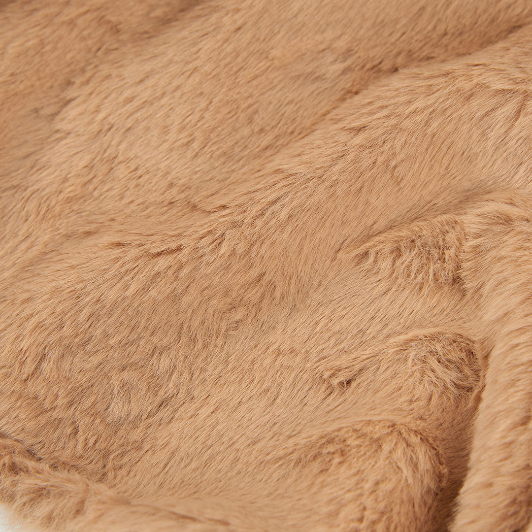 Chamarra reversible camel con capucha para bebé niño