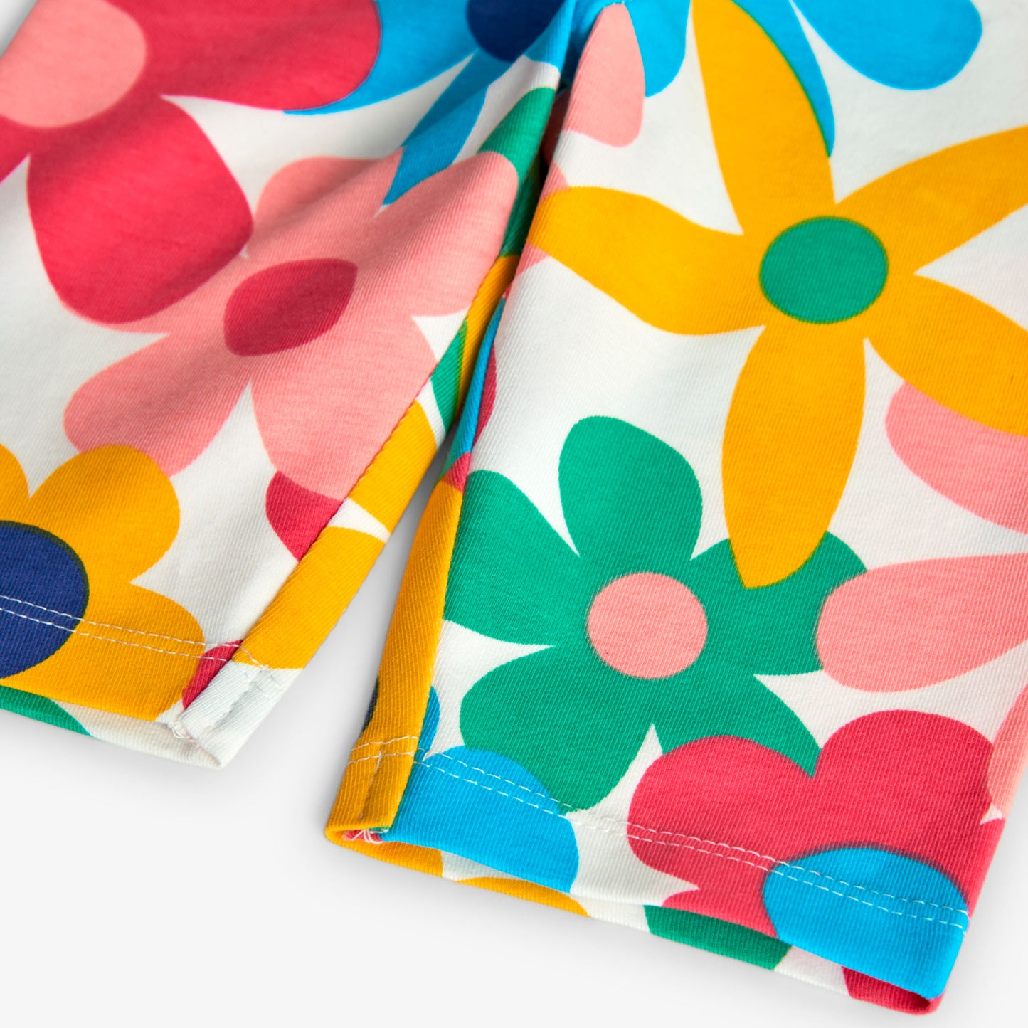 Conjunto flores blusa leggings para mini niña