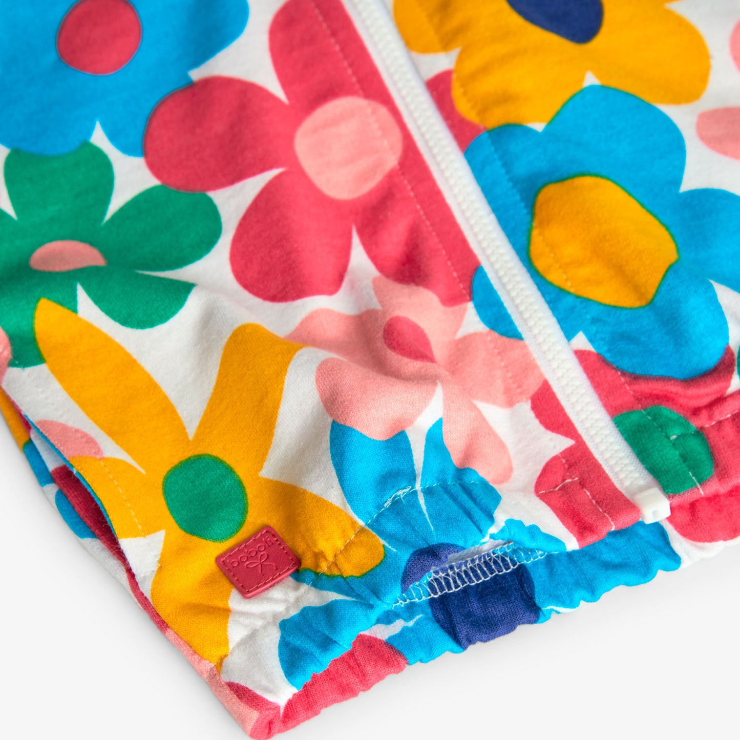 Sudadera estampada flores colores para mini niña