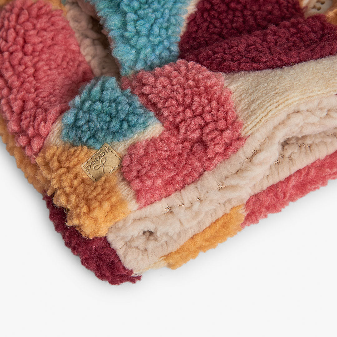 Abrigo paño redondeles mini niña