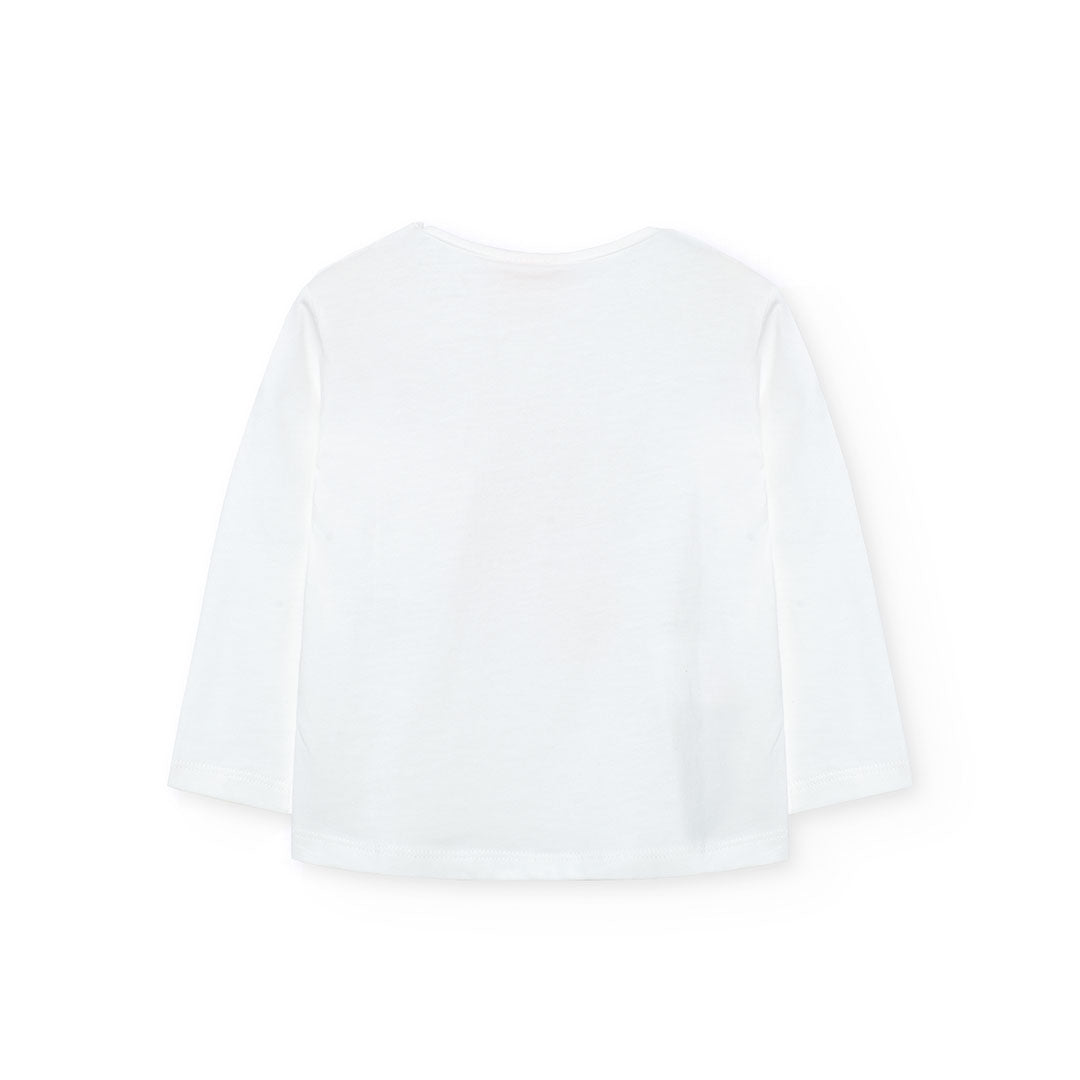 Conjunto topos blusa con leggings mini niña