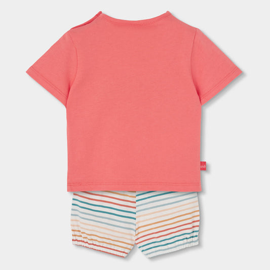 Conjunto coral hippo bebé niño