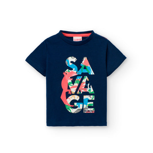 Conjunto Savage playera con short para mini niño