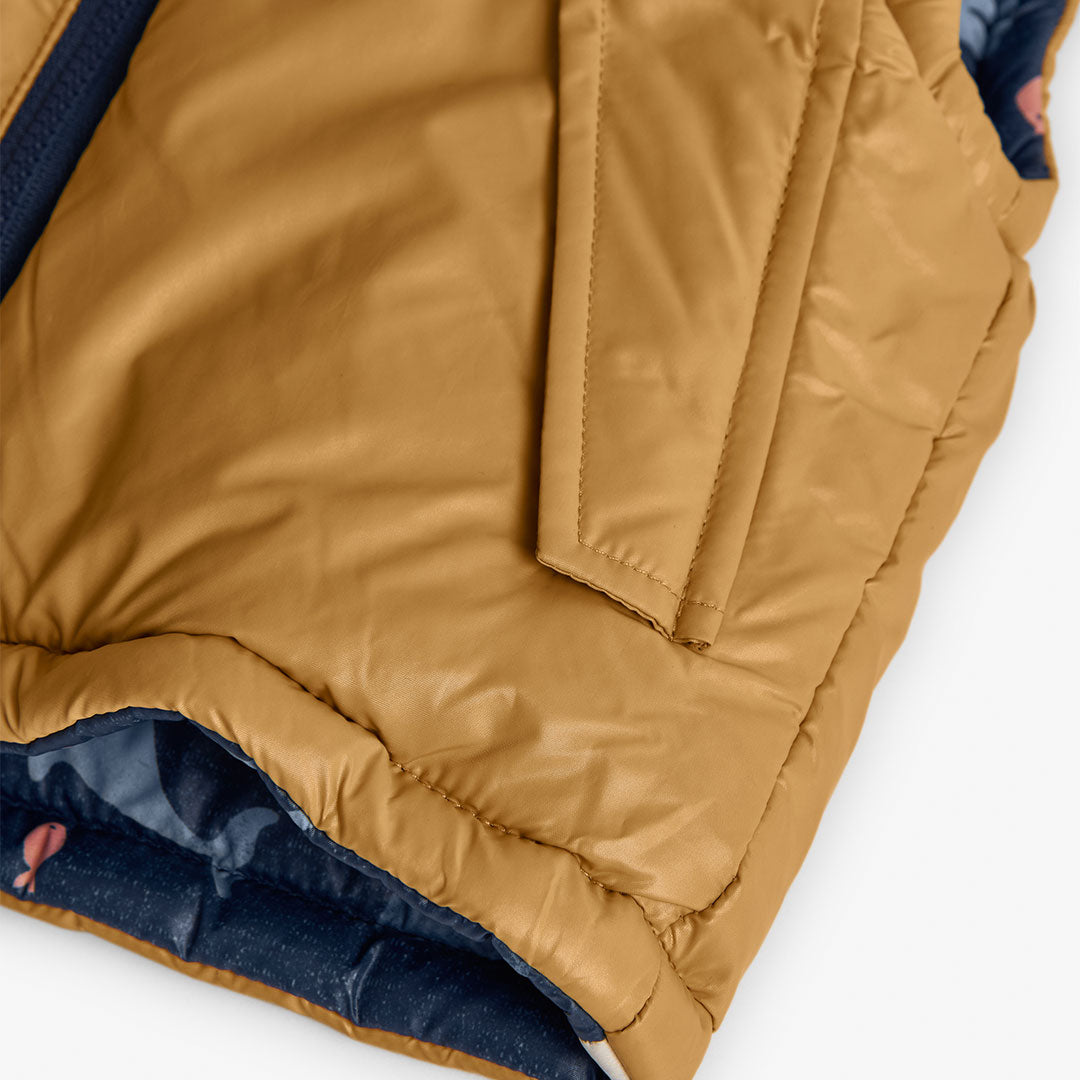 Chaleco reversible animales mini niño