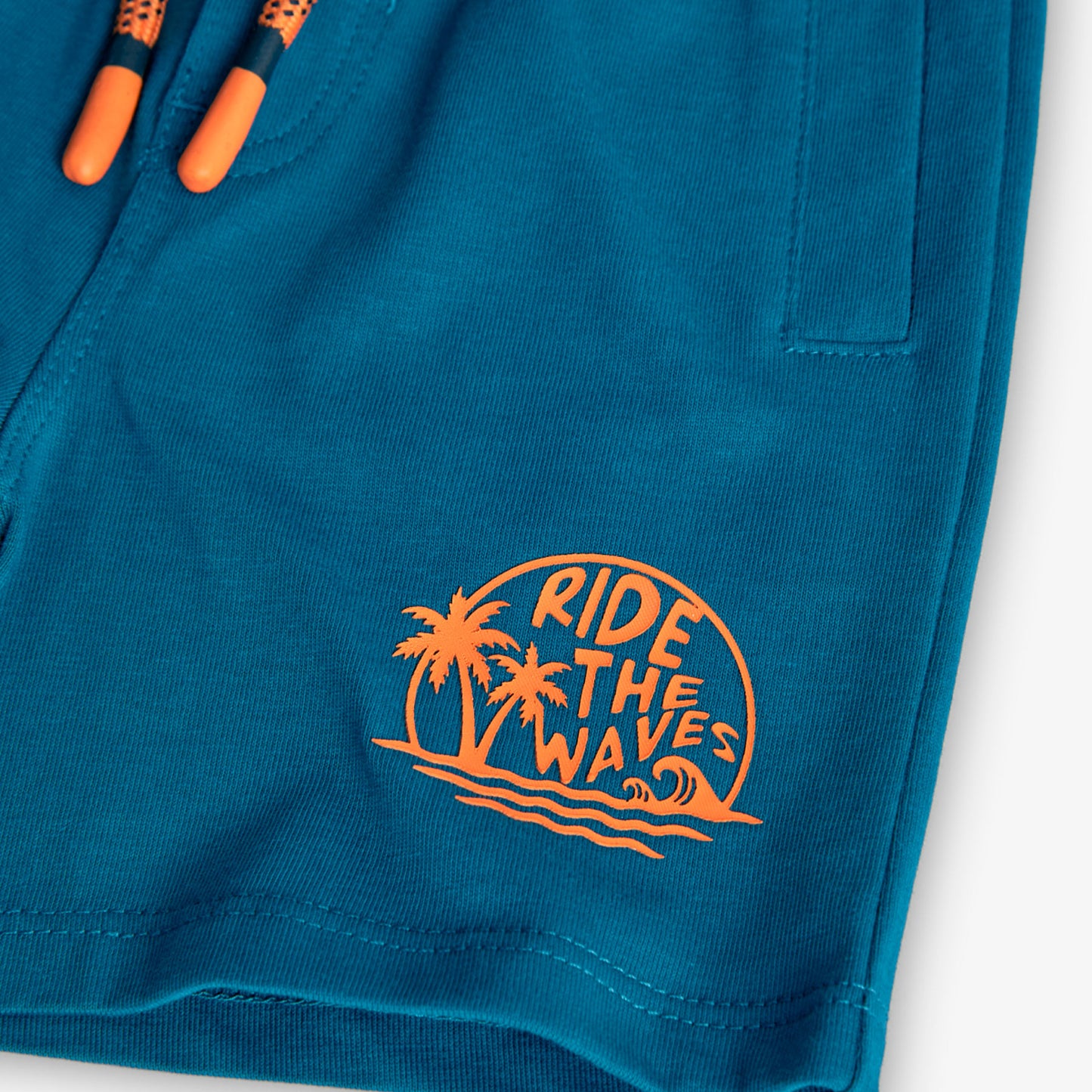 Conjunto tortuga playera con short para mini niño