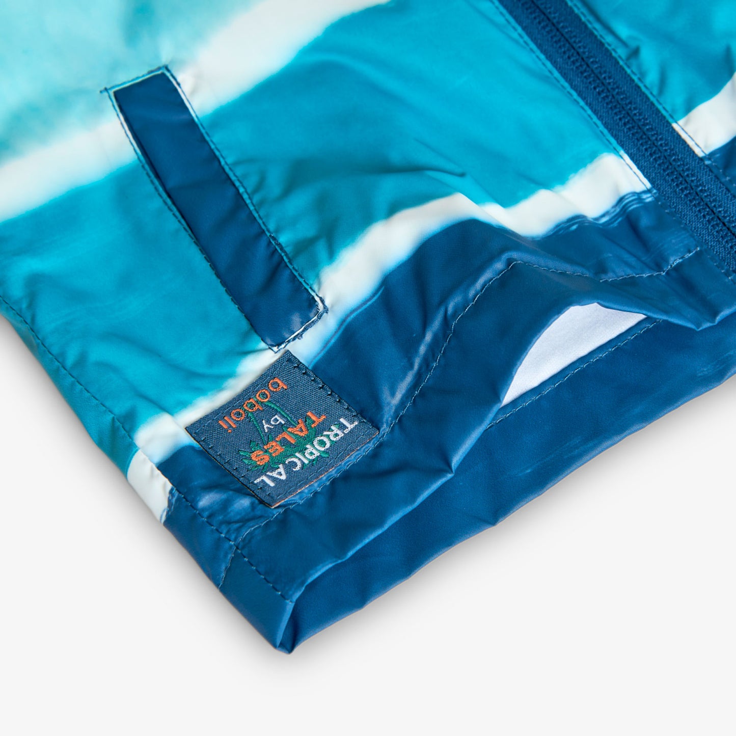 Chamarra impermeable multicolor para mini niño