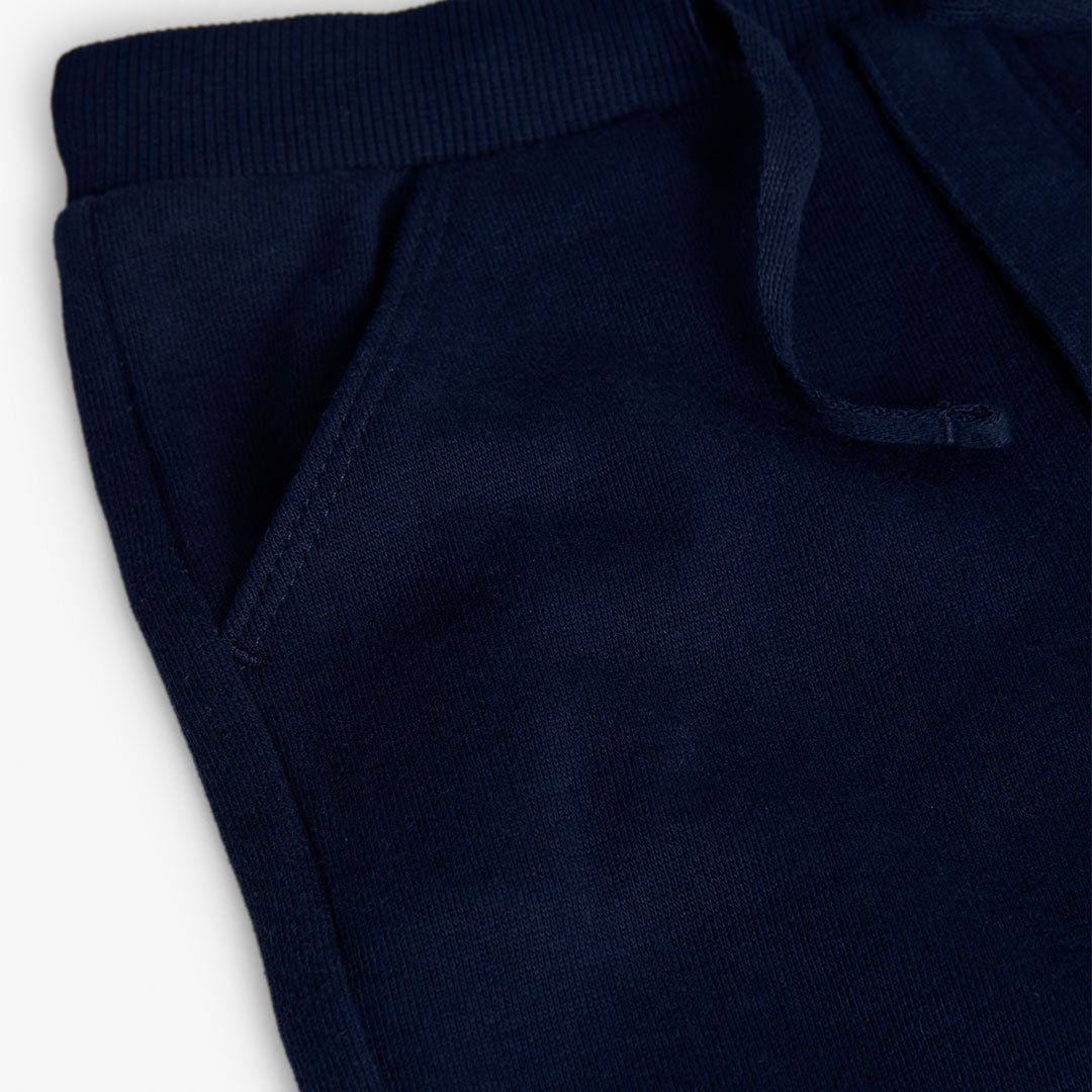 Conjunto de pants con sudadera roja mini niño