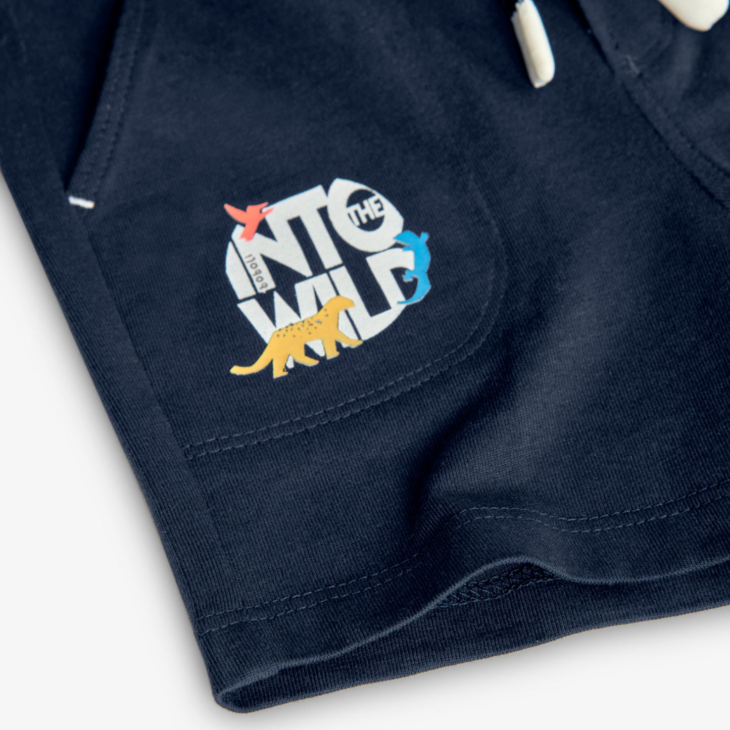 Conjunto león playera con short para mini niño