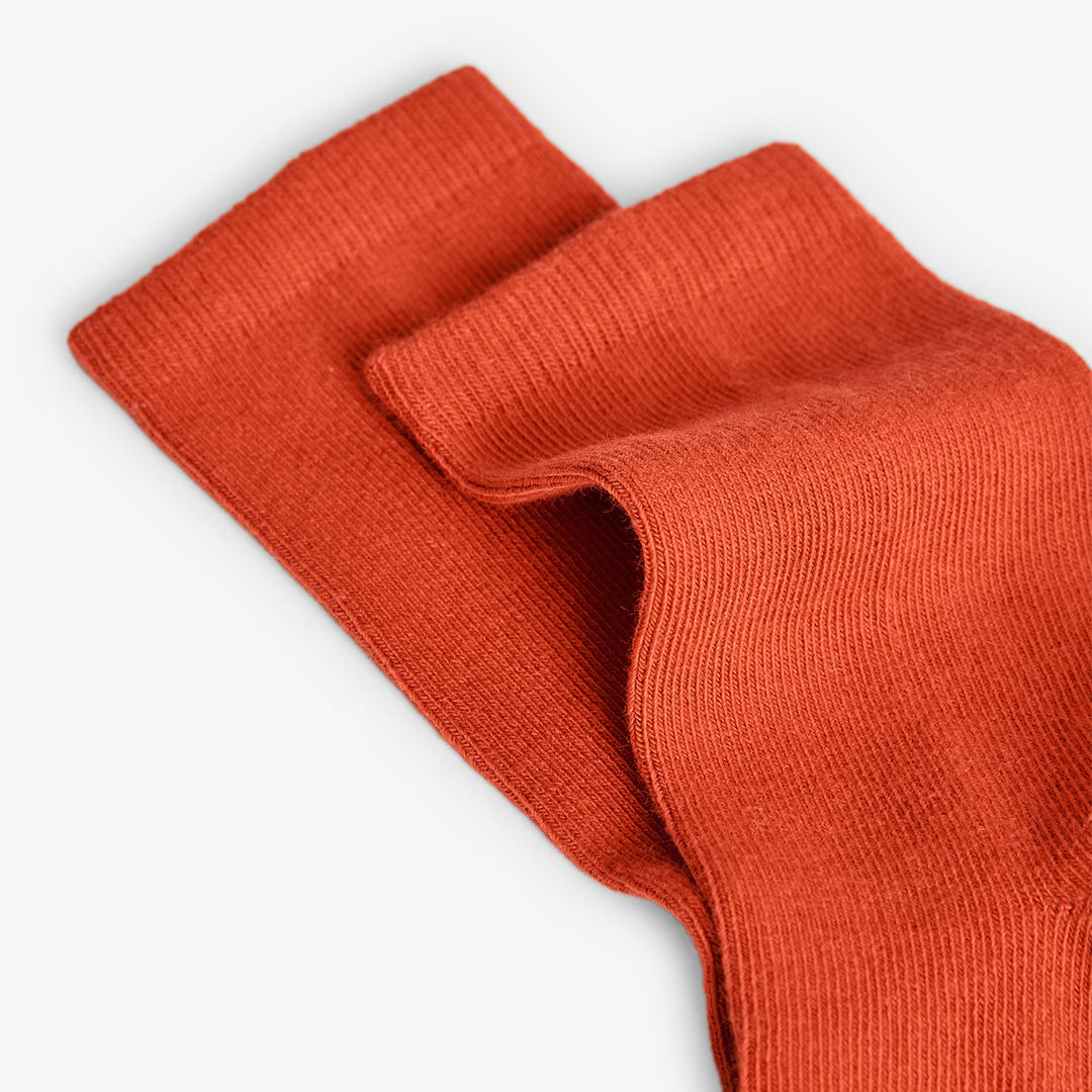 Pack calcetines naranja/rayas mini niño