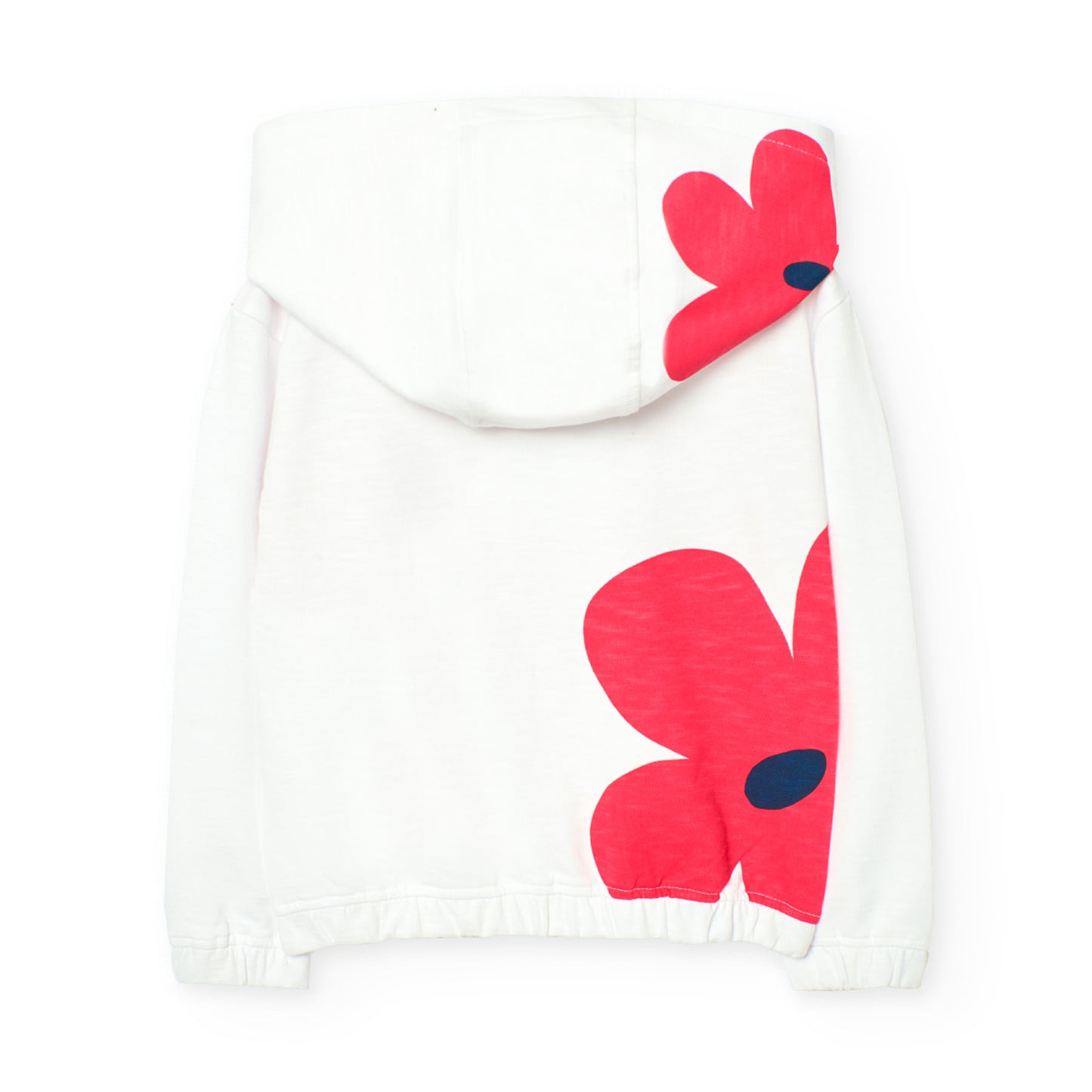 Sudadera estampada flores para mini niña y niña jr