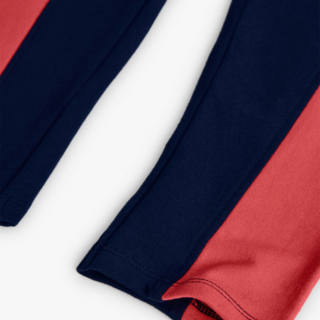 Conjunto de pants azul marino niña jr