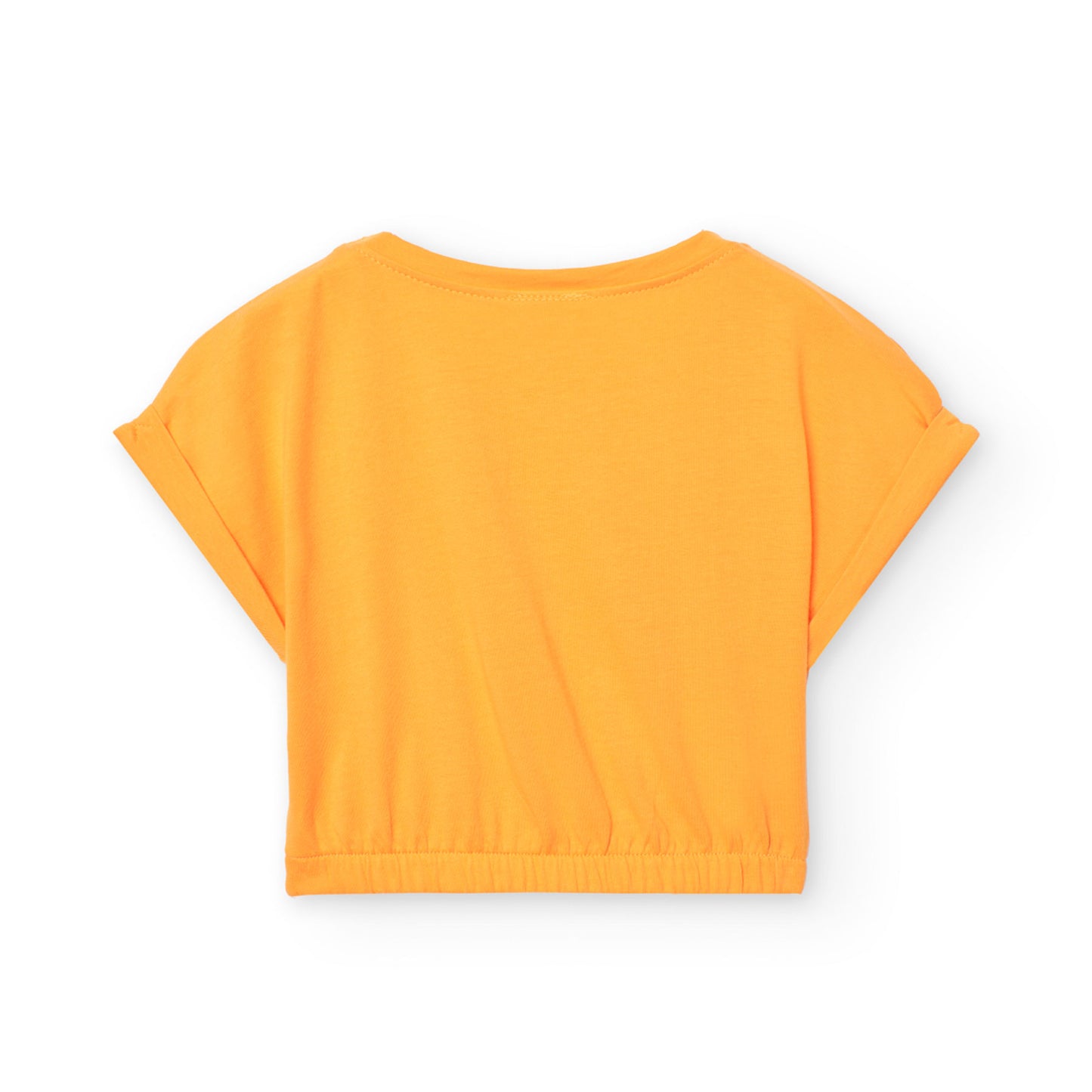 Blusa tropic mostaza para niña jr