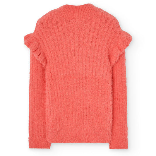 Suéter salmón niña jr