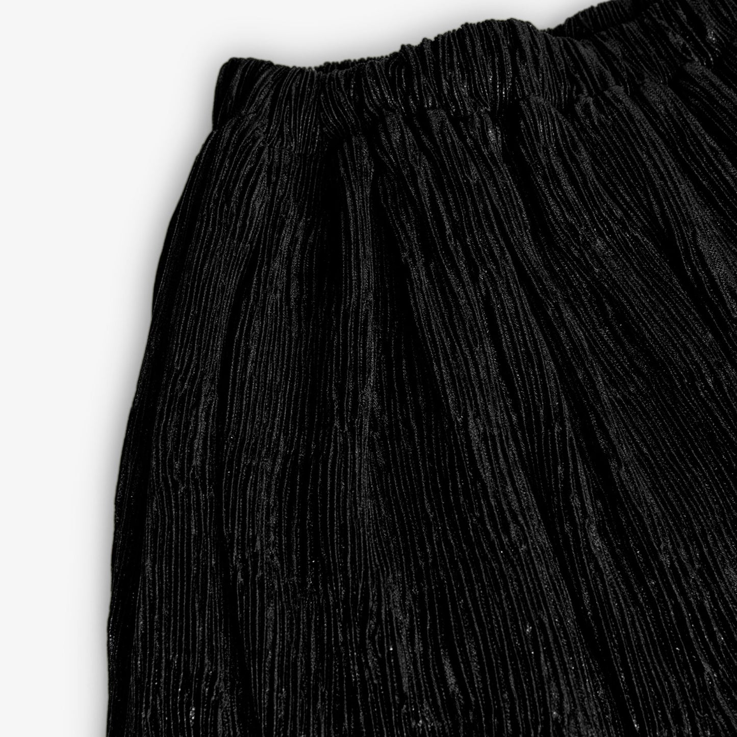Conjunto blusa con falda negra combinada para niña jr