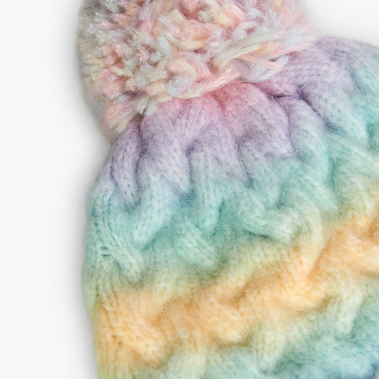 Set hibiscus bufanda, cuello y guantes mini niña y niña jr