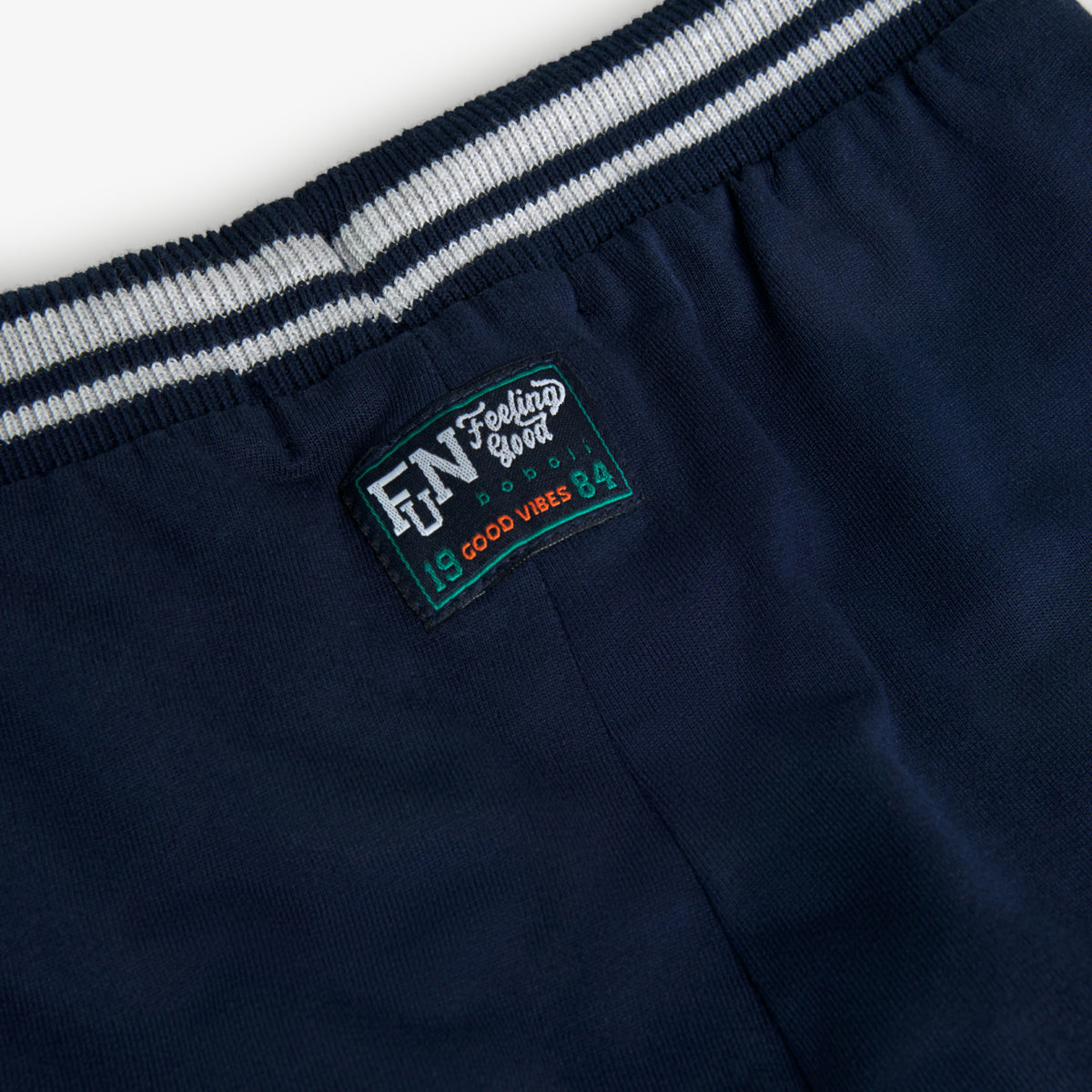 Conjunto de pants felpa naranja Legend mini niño