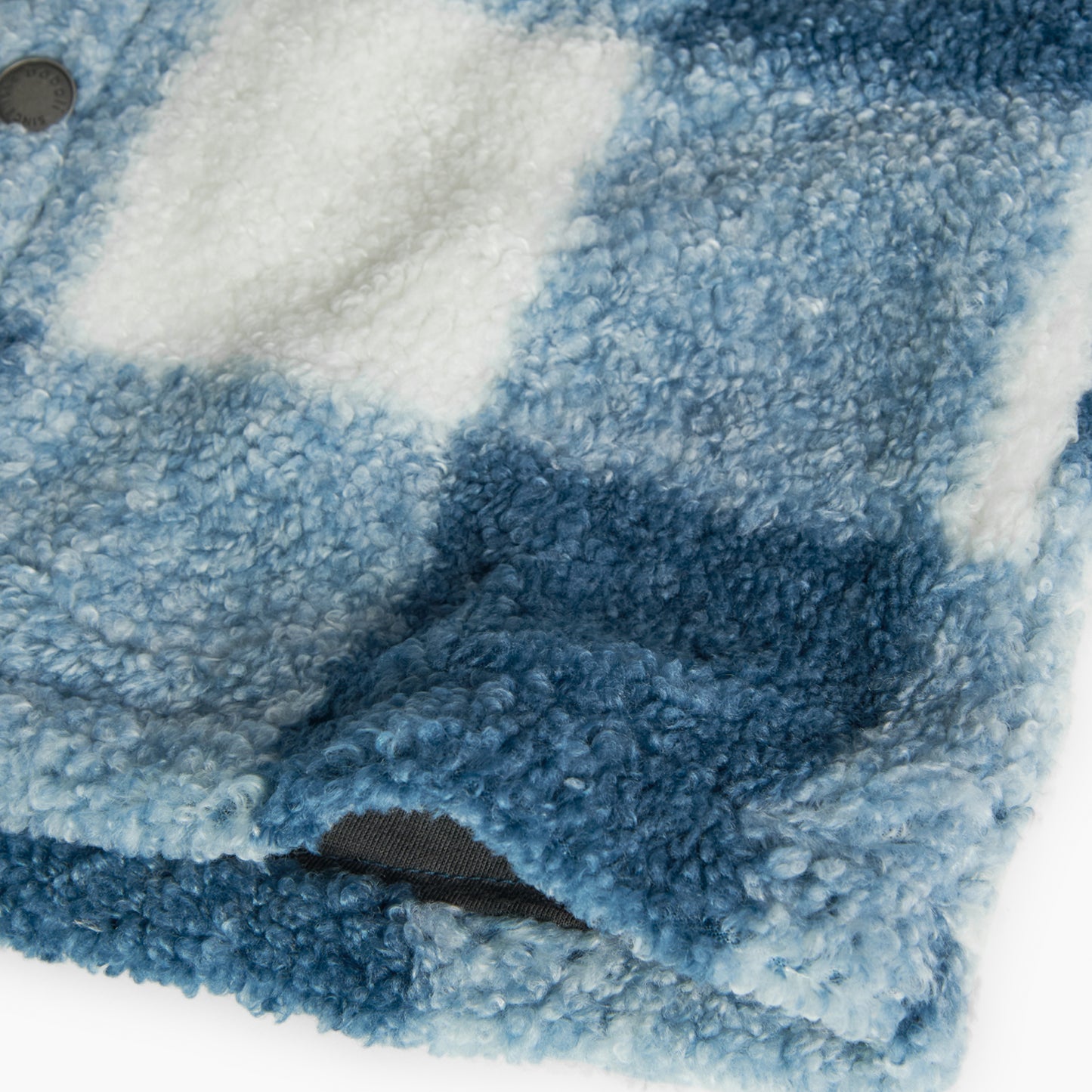 Chamarra cuadros borreguito para mini niño y niño jr