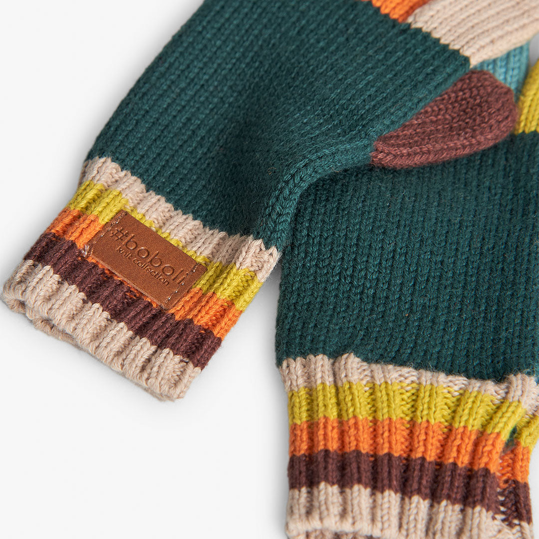 Set bufanda, cuello y guantes mini niño y niño jr