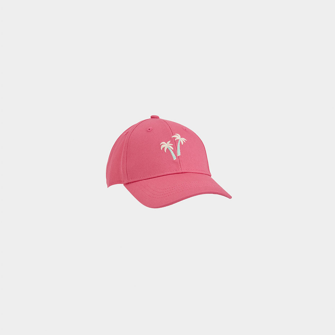 Gorra sarga rosa para mini niña
