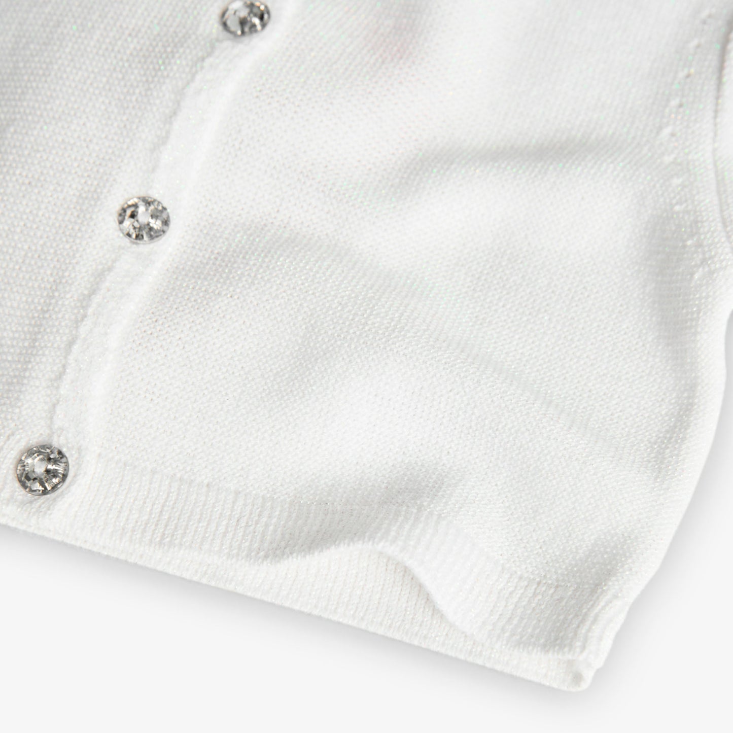 Suéter torera blanca para mini niña