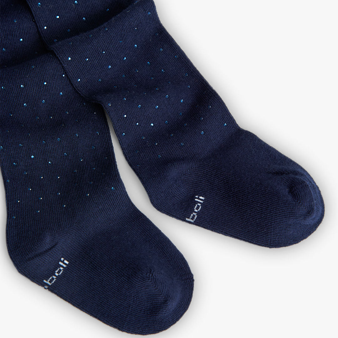 Vestido tricot combinado tul con mallas mini niña