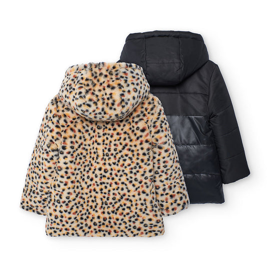 Chamarra pelo reversible niña jr