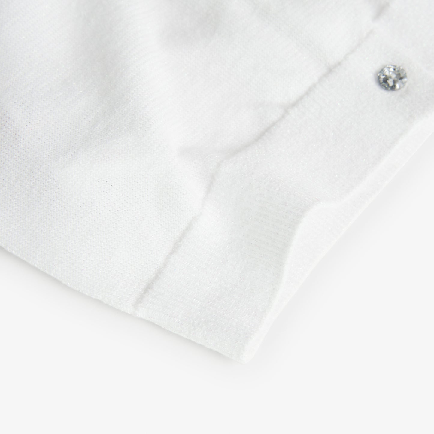 Suéter tricot blanco mini niña y niña jr