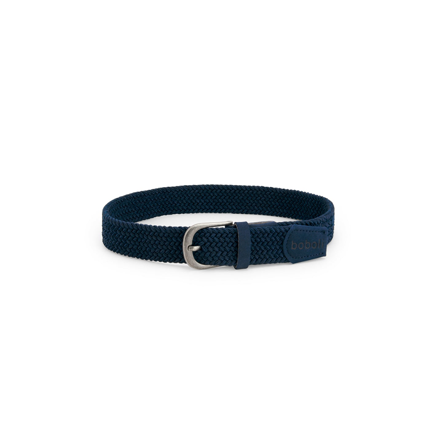 Cinturón trenzado azul marino mini niño y niño jr