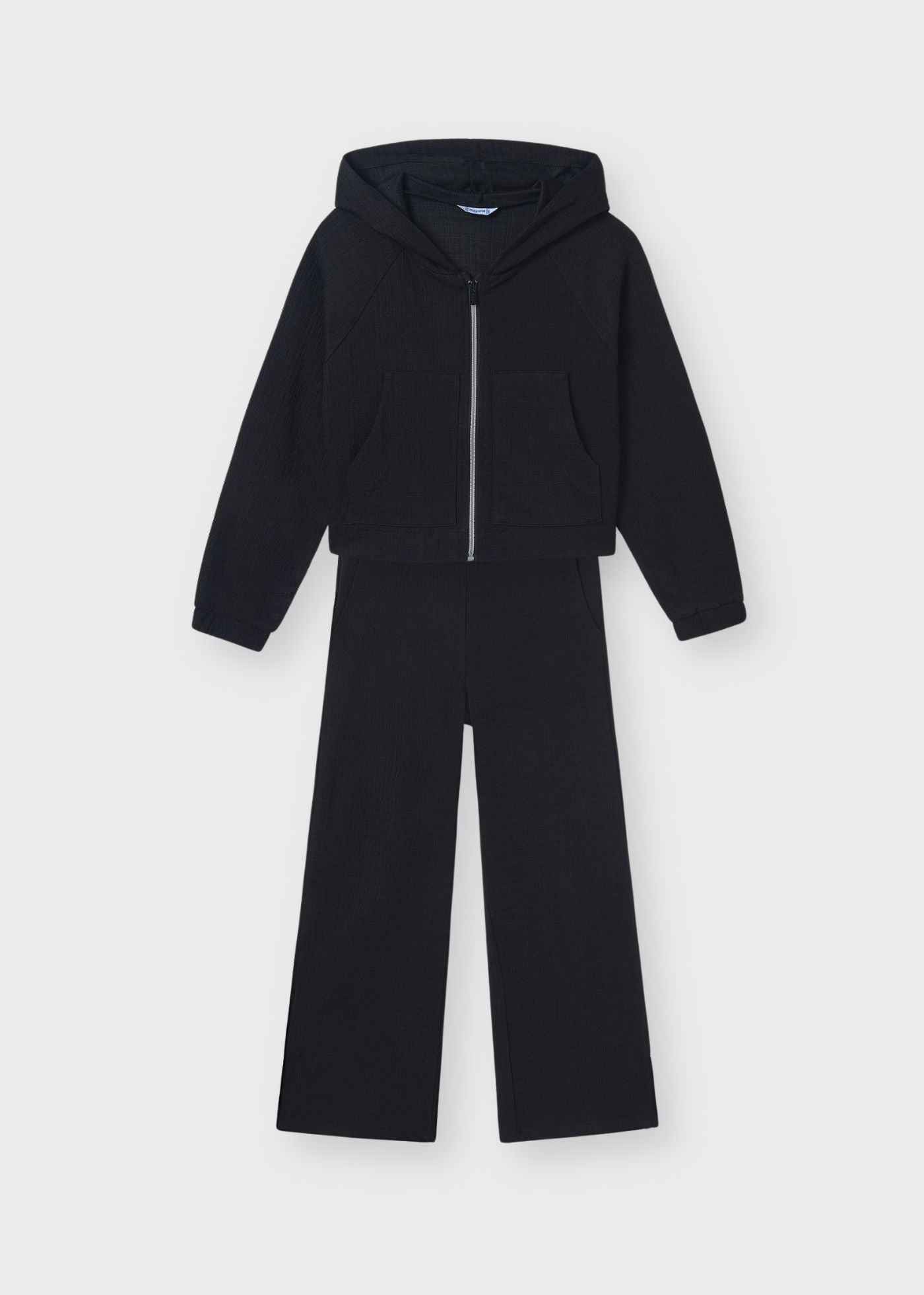 Conjunto de pants negro niña jr