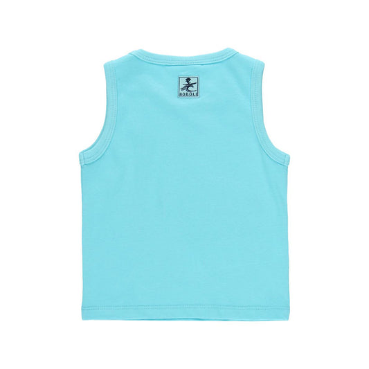 Playera sin mangas pelícano bebé niño