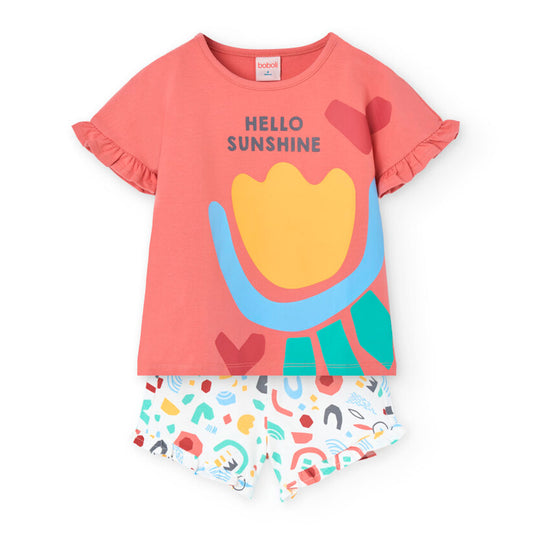 Pijama ligera corta para niña jr