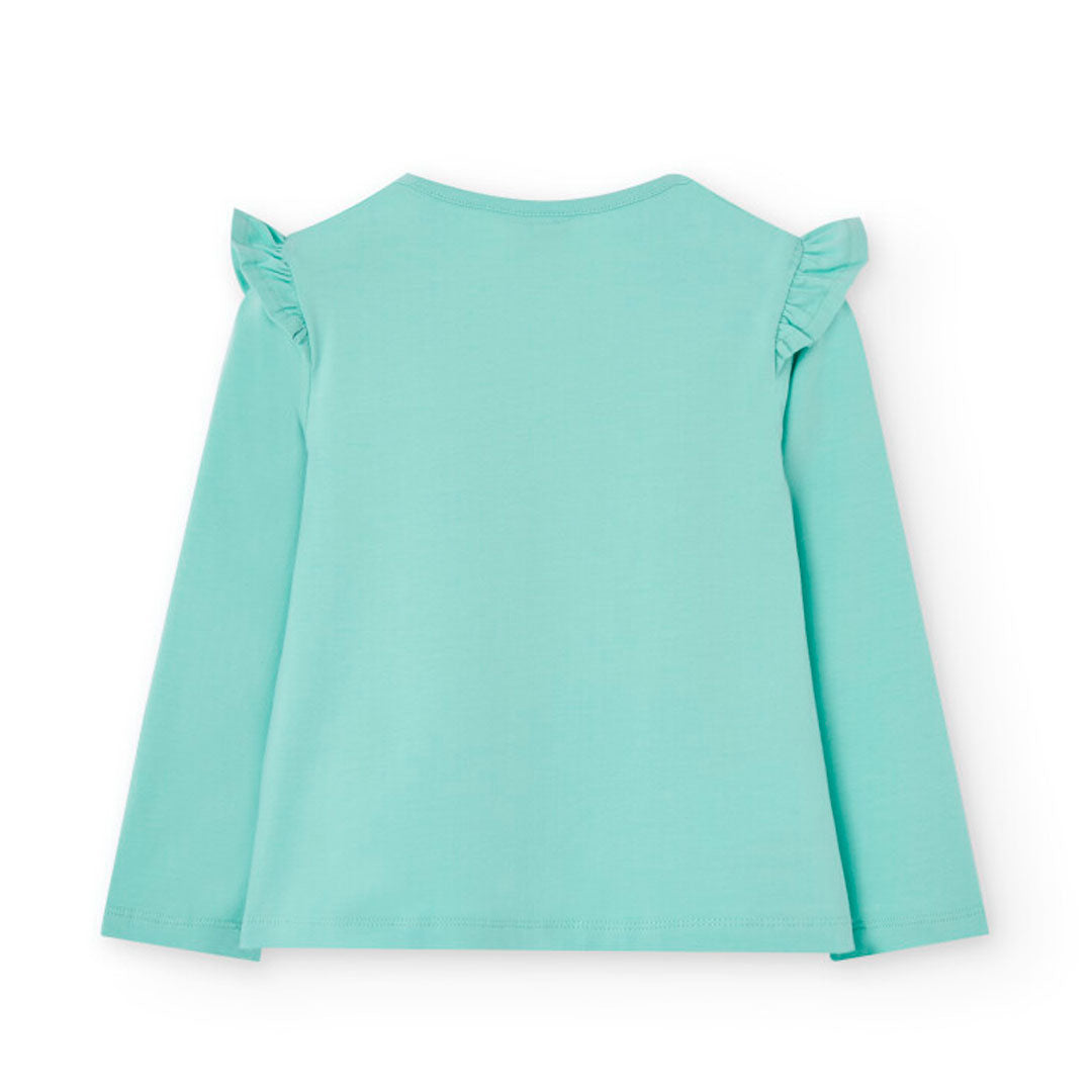Pijama ligera Aqua para mini niña y niña jr