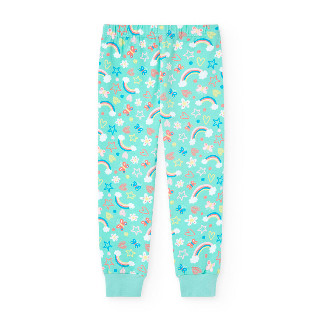 Pijama ligera Aqua para mini niña y niña jr
