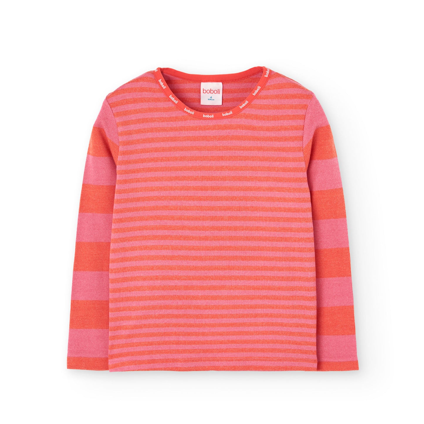 Pijama coral bicolor mini niña y niña jr