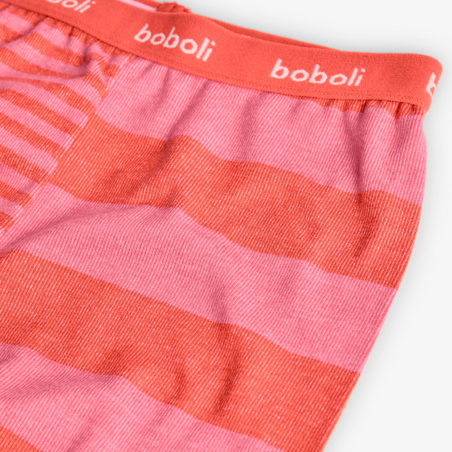 Pijama coral bicolor mini niña y niña jr