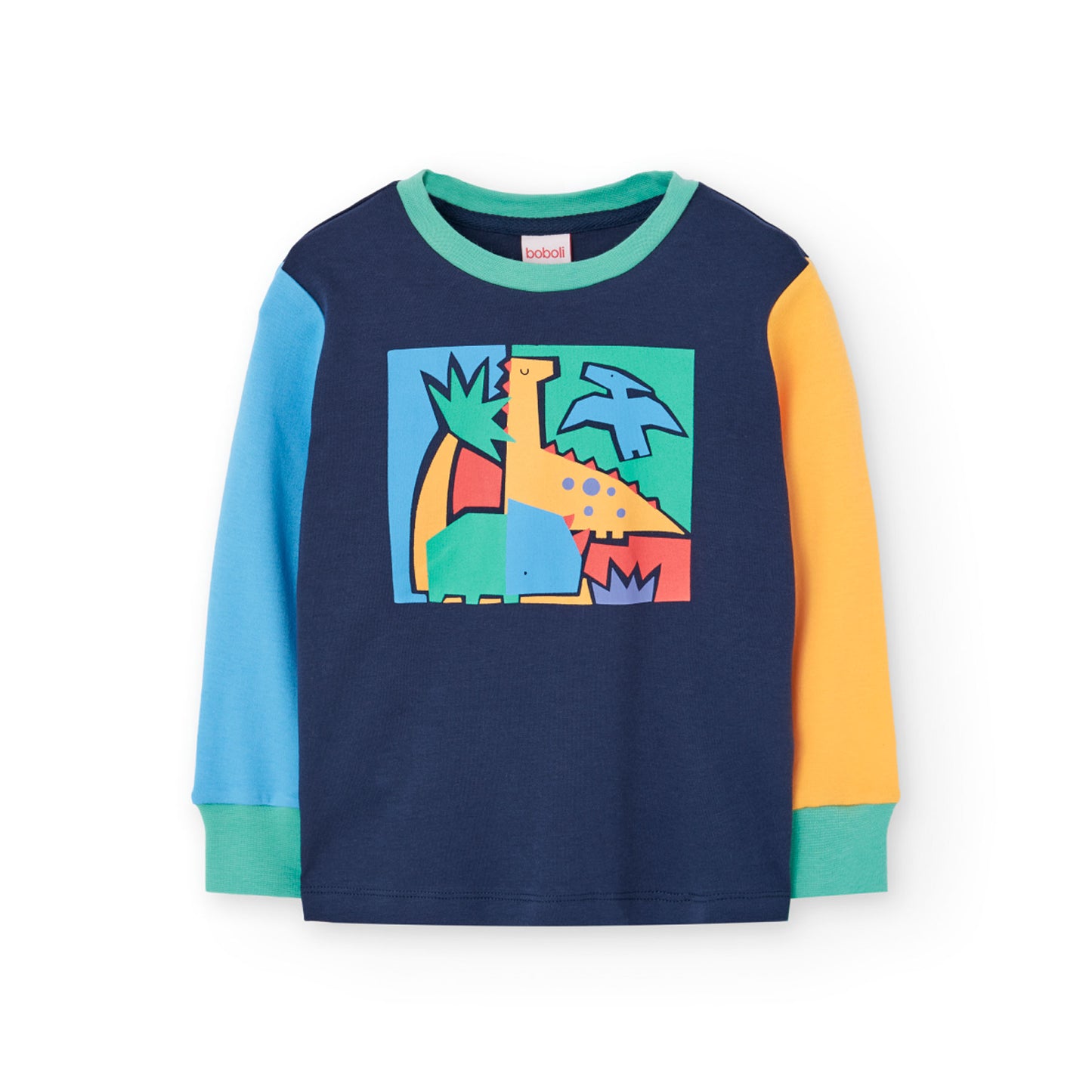 Pijama interlock dino mini niño