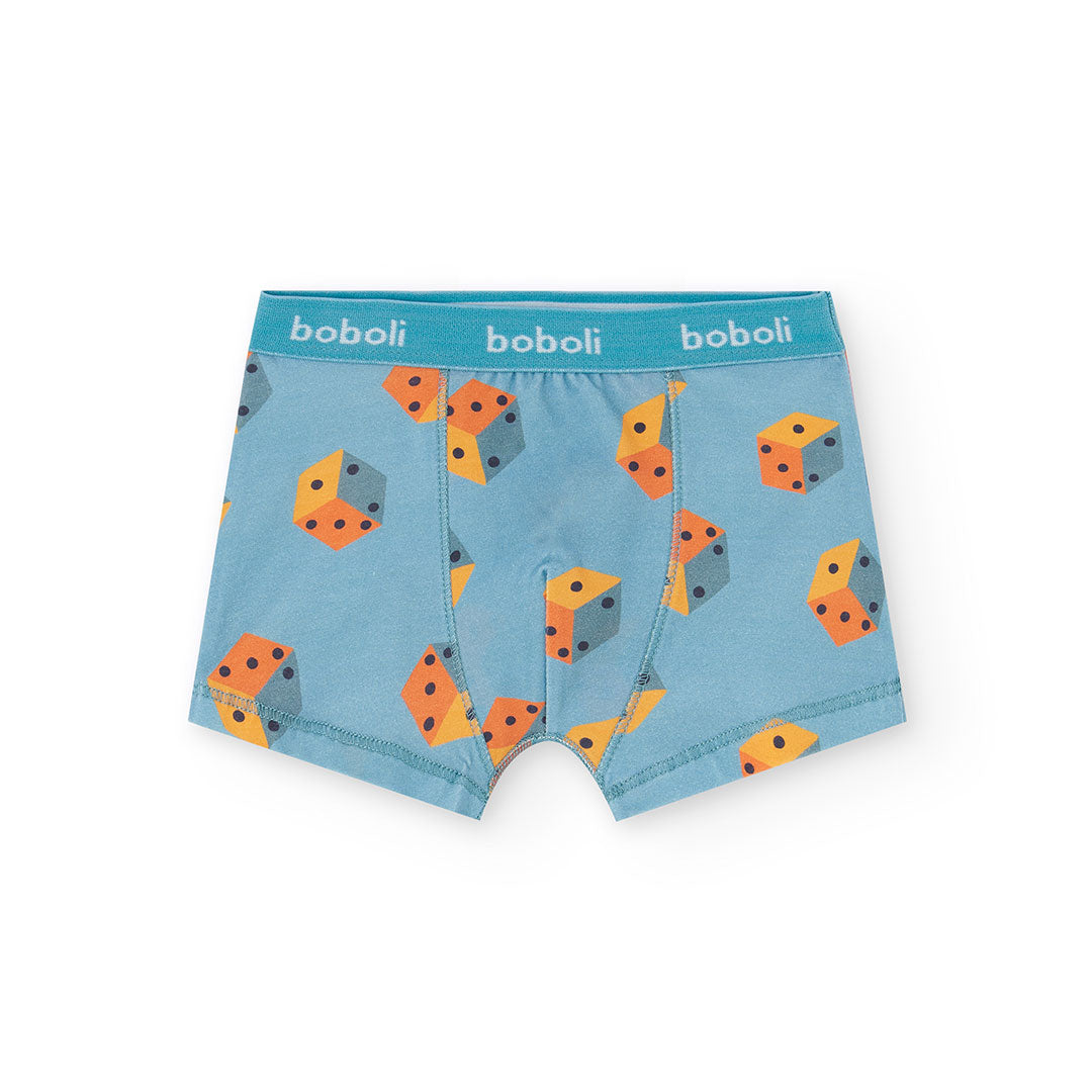 Pack 3 boxers dados mini niño