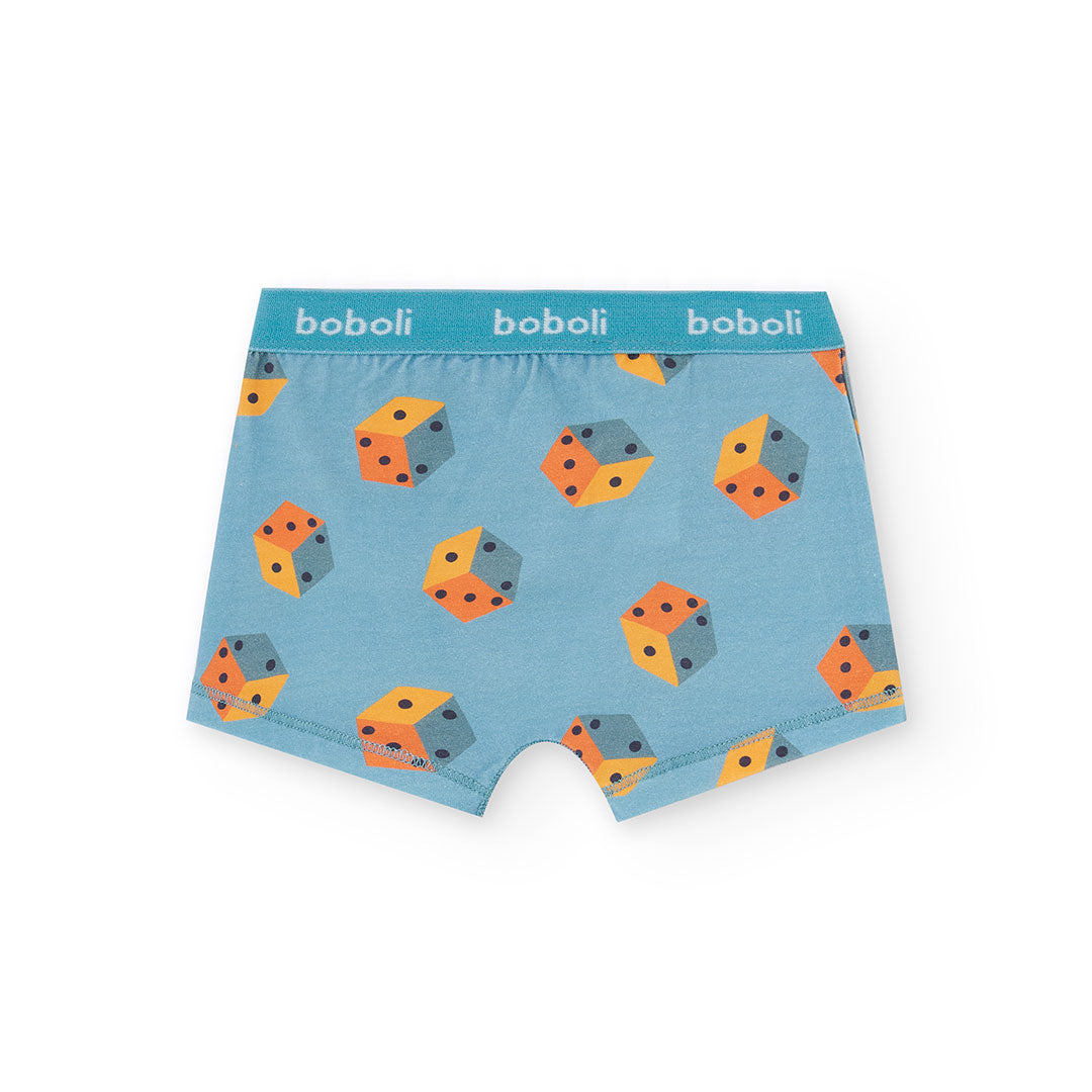 Pack 3 boxers dados mini niño