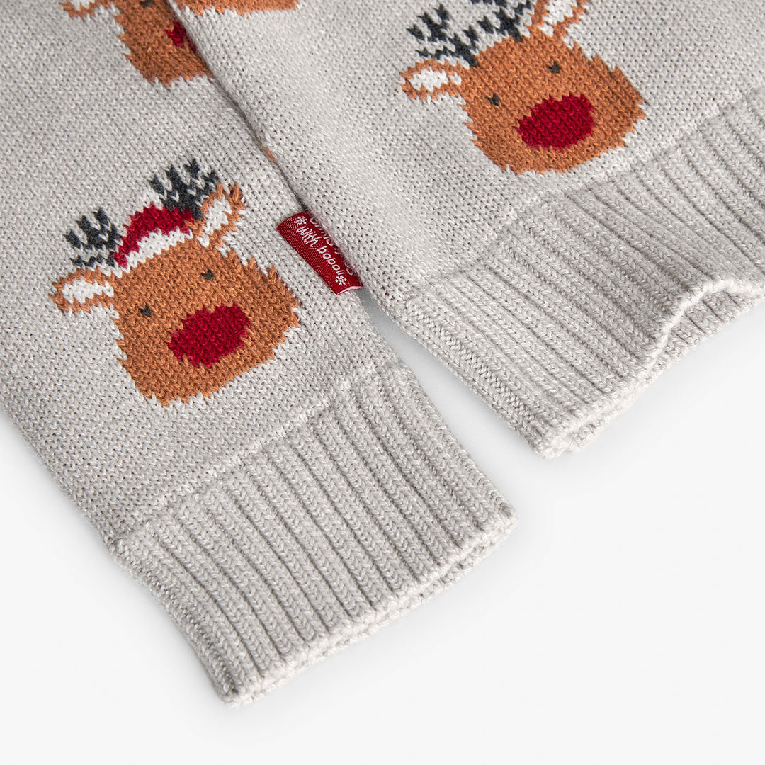 Suéter navideño renos unisex