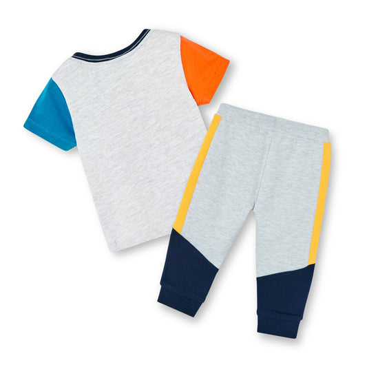 Conjunto playera y pants STREET mini niño
