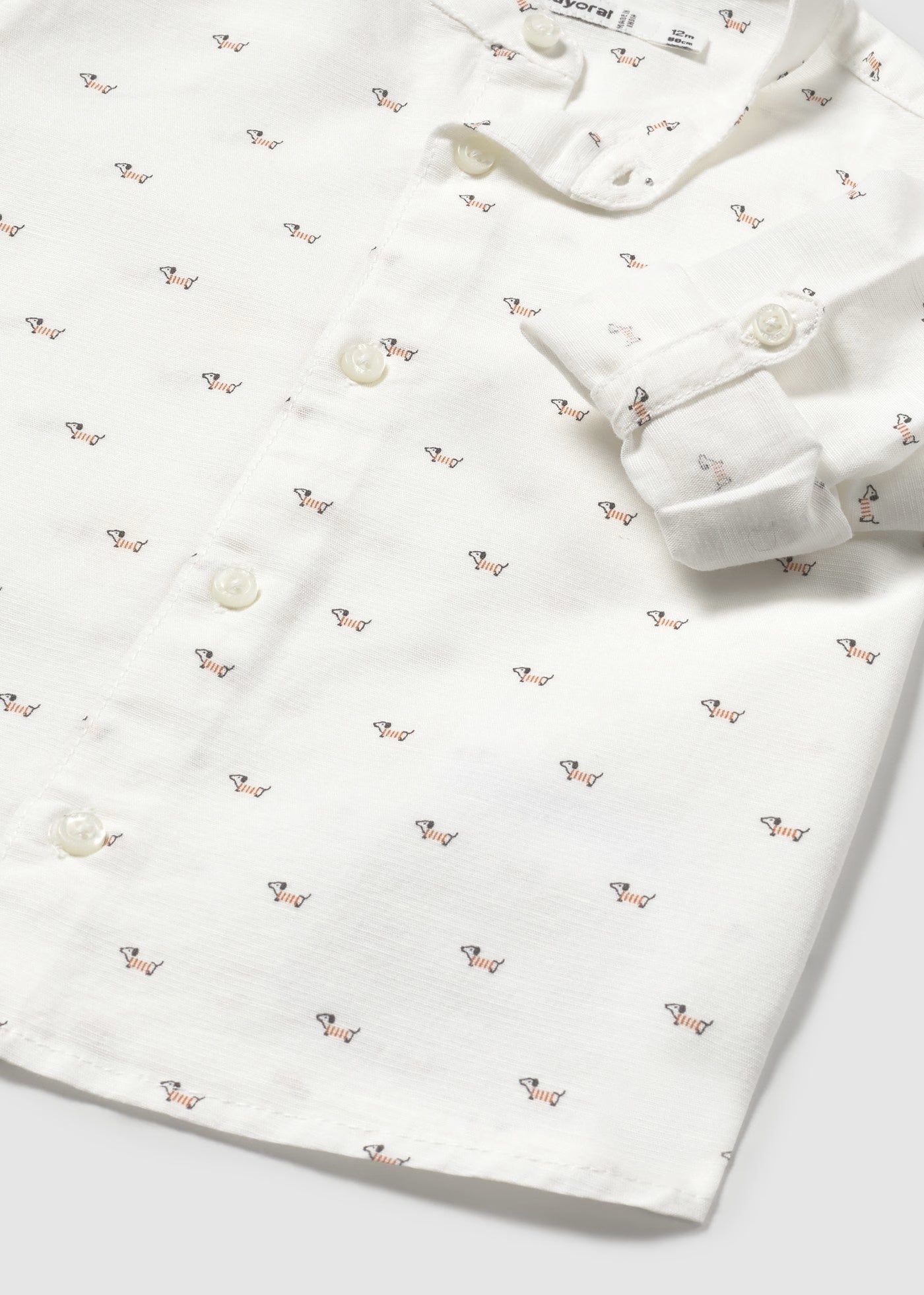 Conjunto lino camisa con pantalón para bebé niño