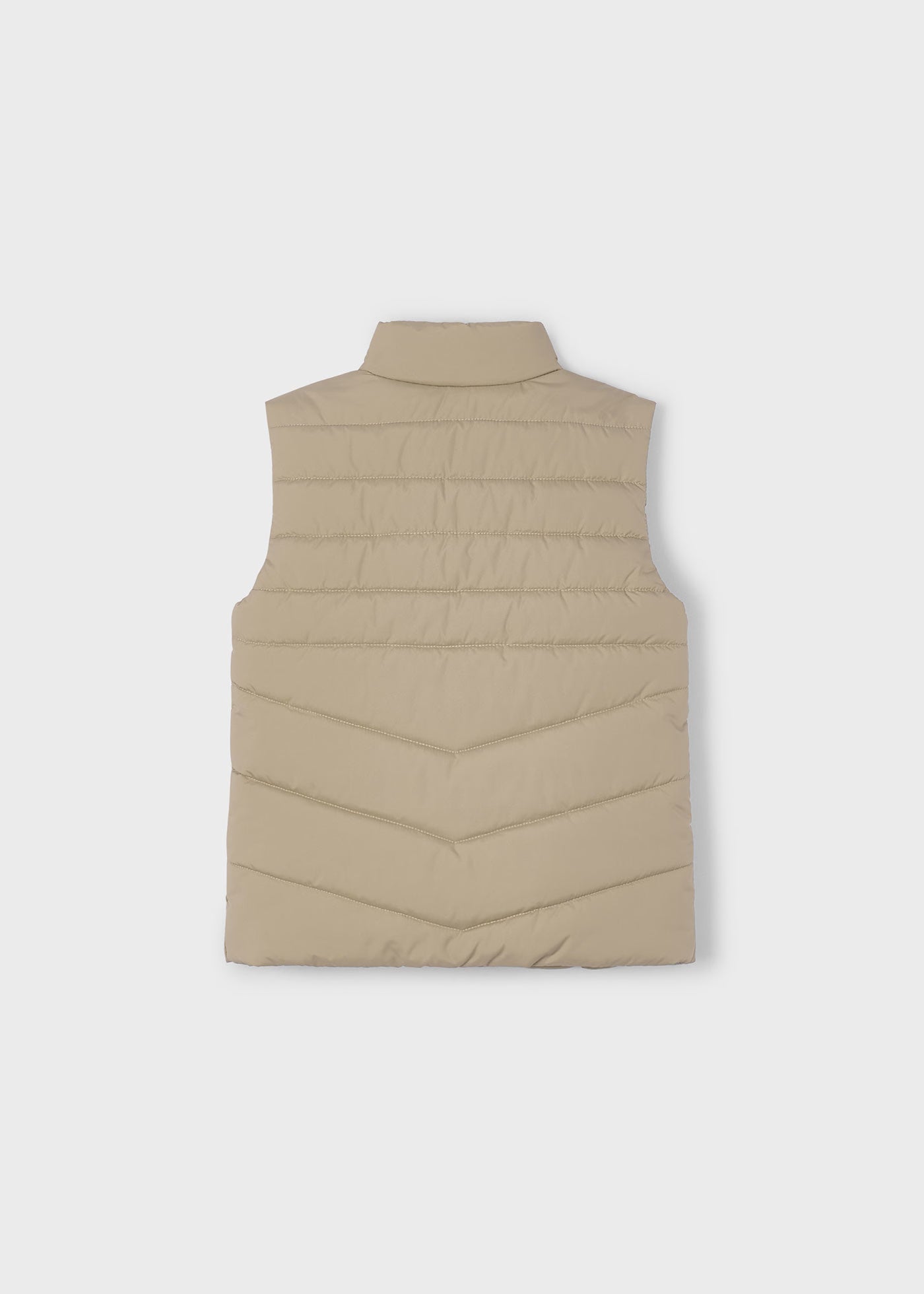 Chaleco acolchado beige mini niño