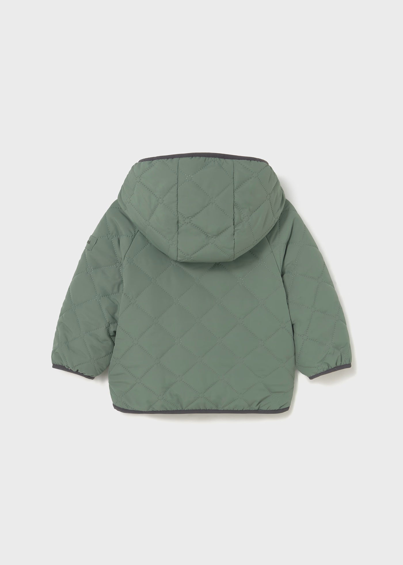 Chamarra reversible verde unisex bebé niño