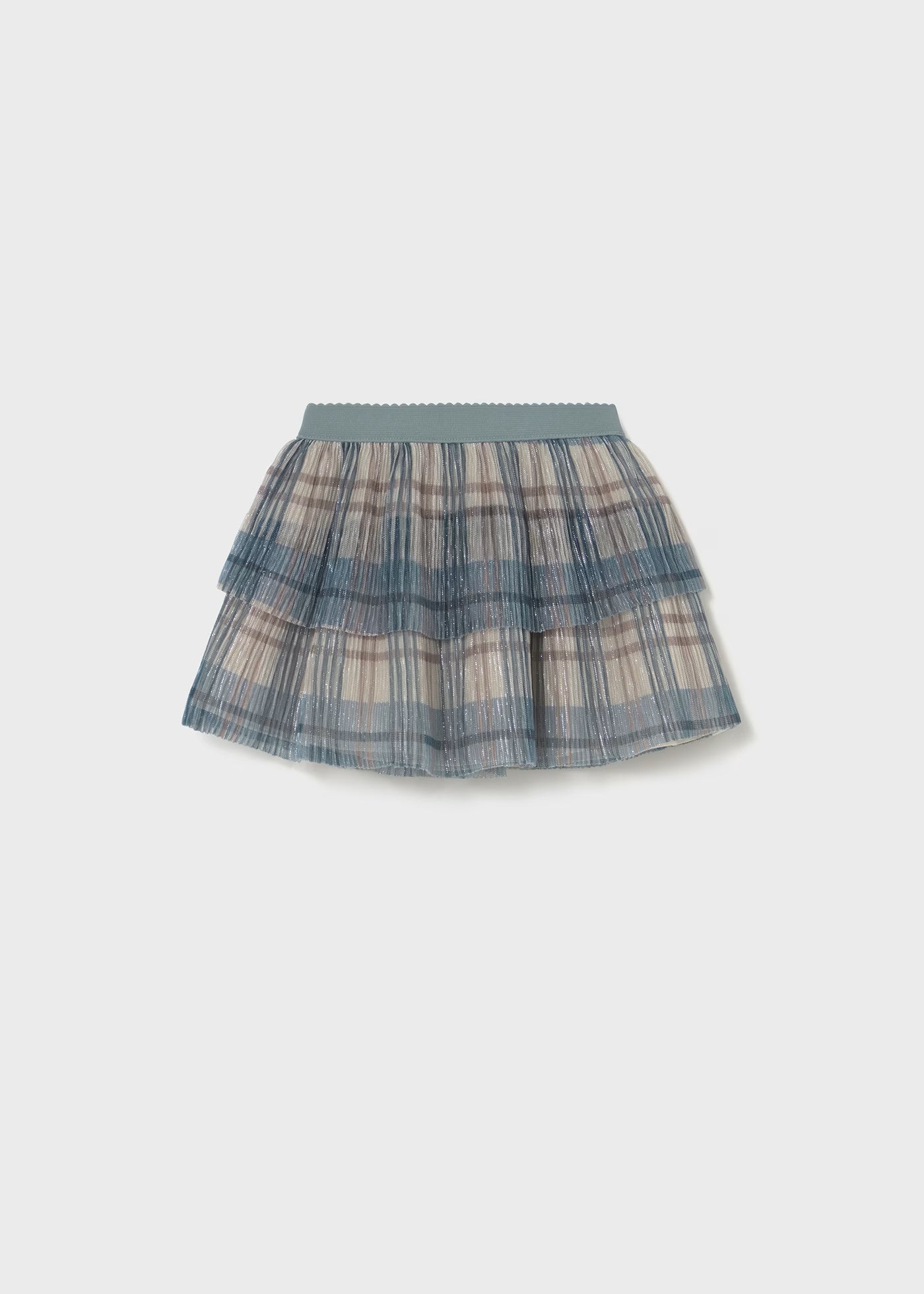 Conjunto falda azul 3 piezas bebé niña