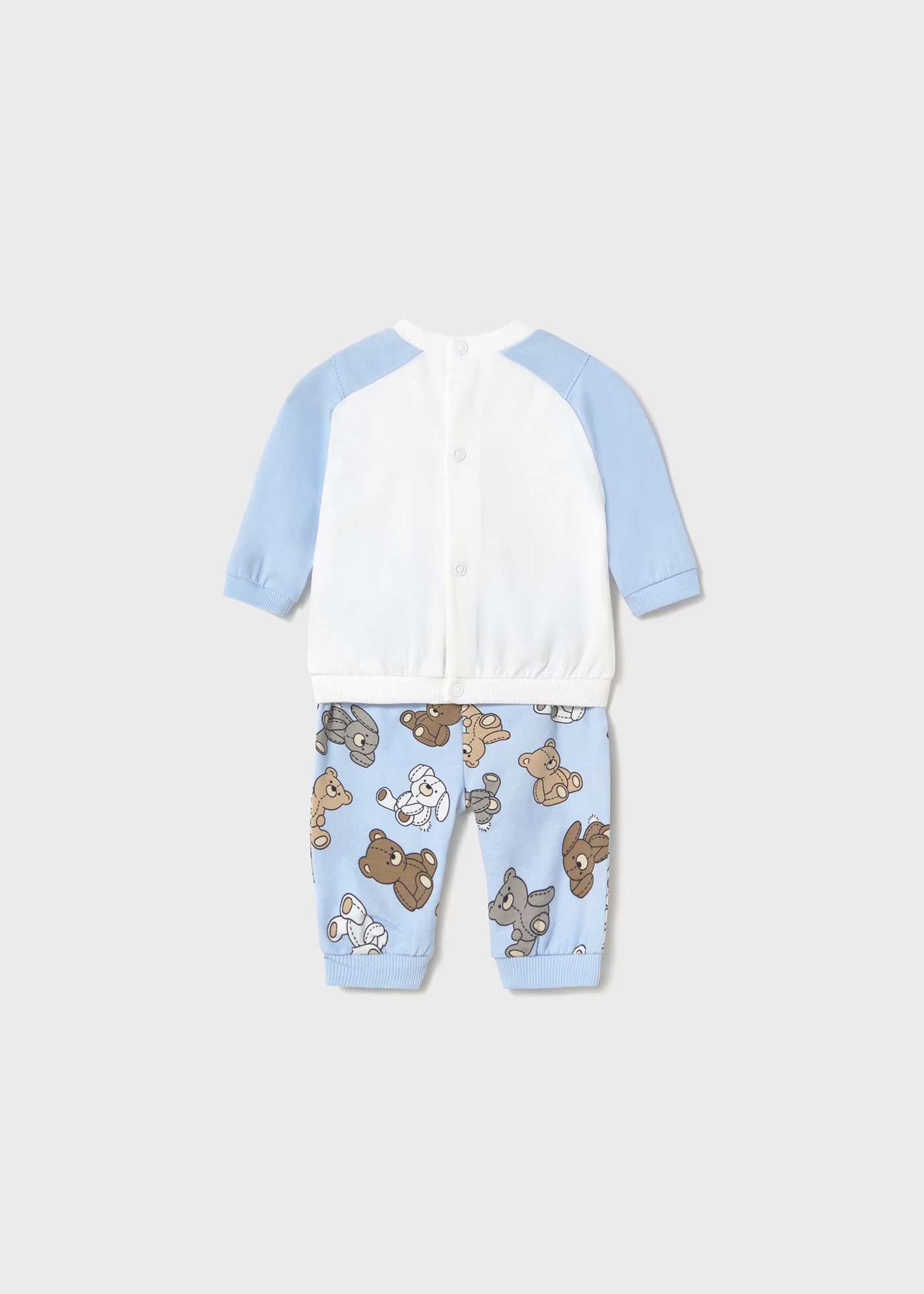 Conjunto 4 piezas azul recién nacido
