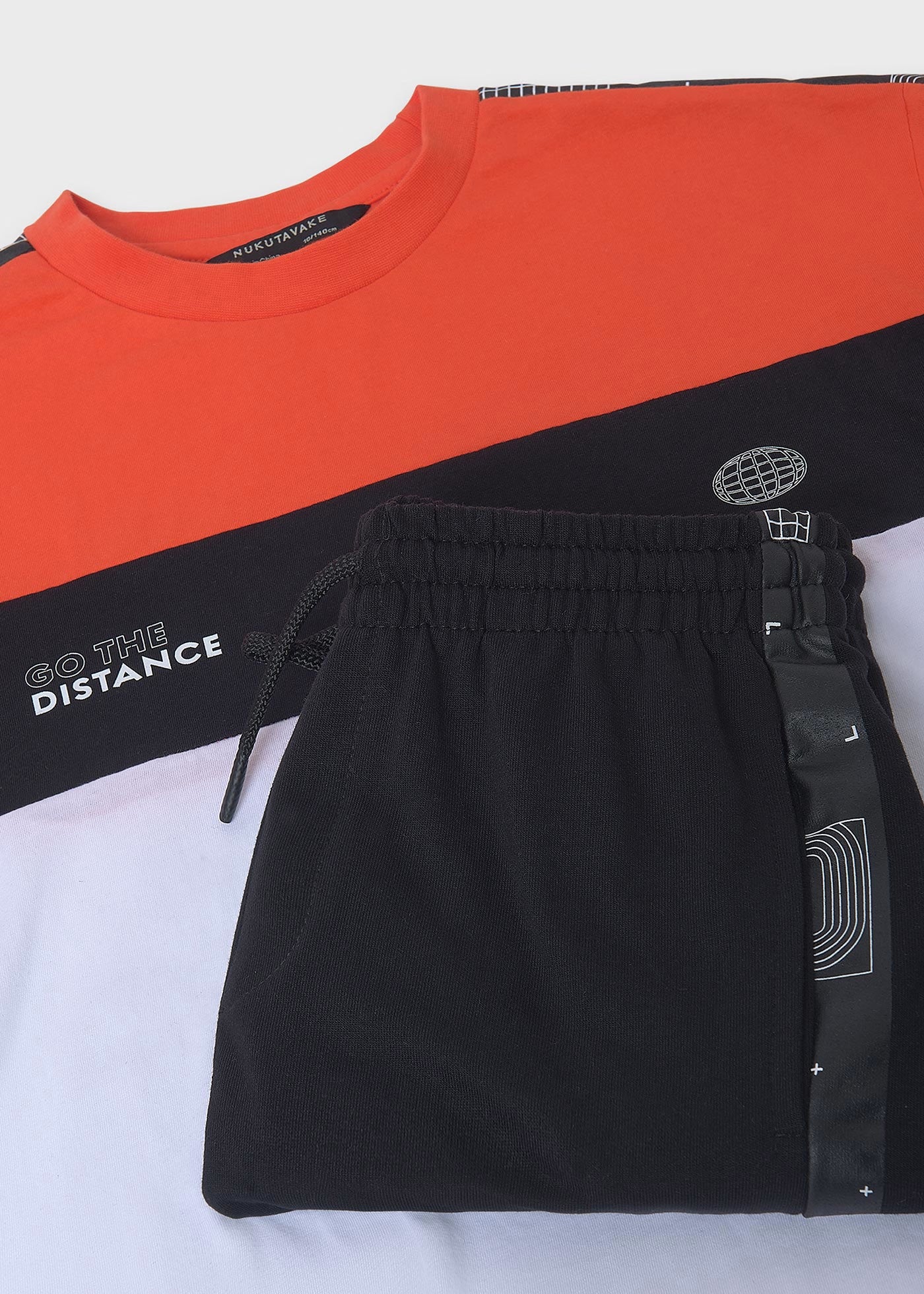 Conjunto playera con short niño jr